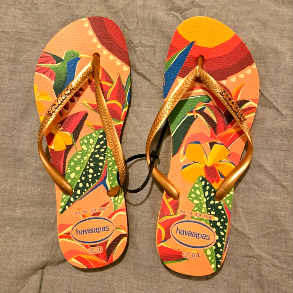 Havaianas Slim Tropical Flip Flops